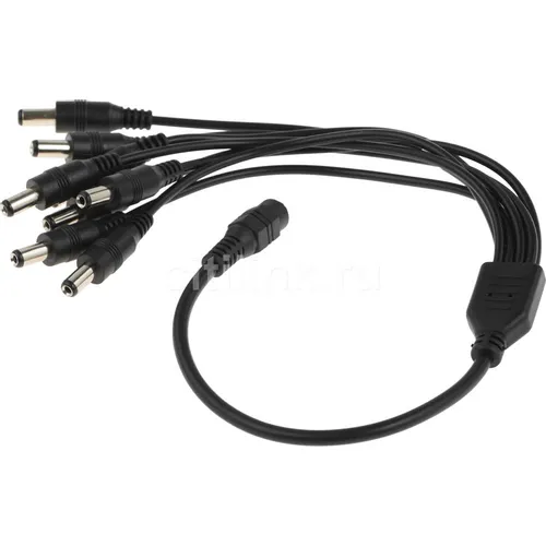 Разветвитель DC Falcon Eye W-SP1-8H, 0.4м черный