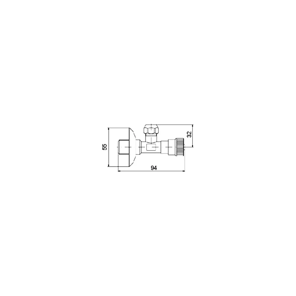 Вентиль для смесителей Valtec VT.281.N.0410 83232