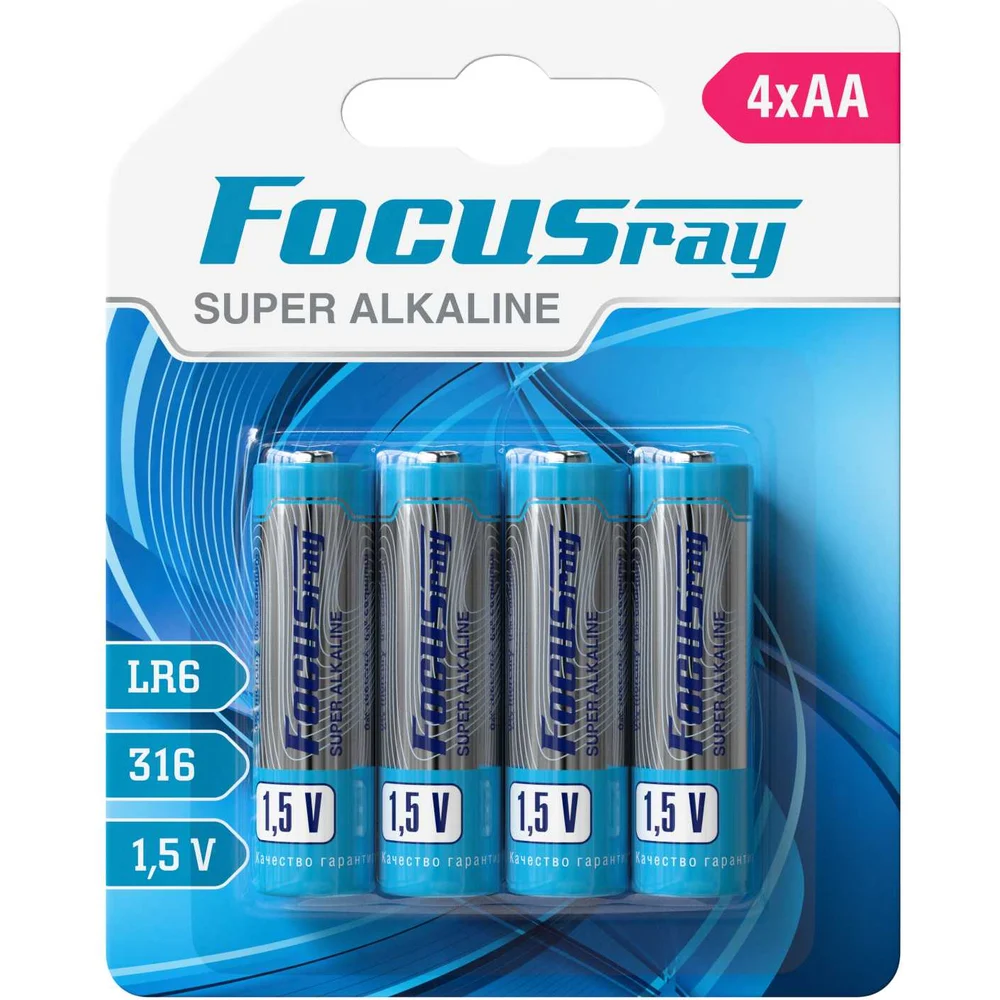 Батарейки Focusray Super ALKALINE 629158