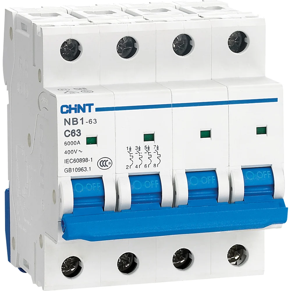 Автоматический выключатель CHINT NB1-63 179752