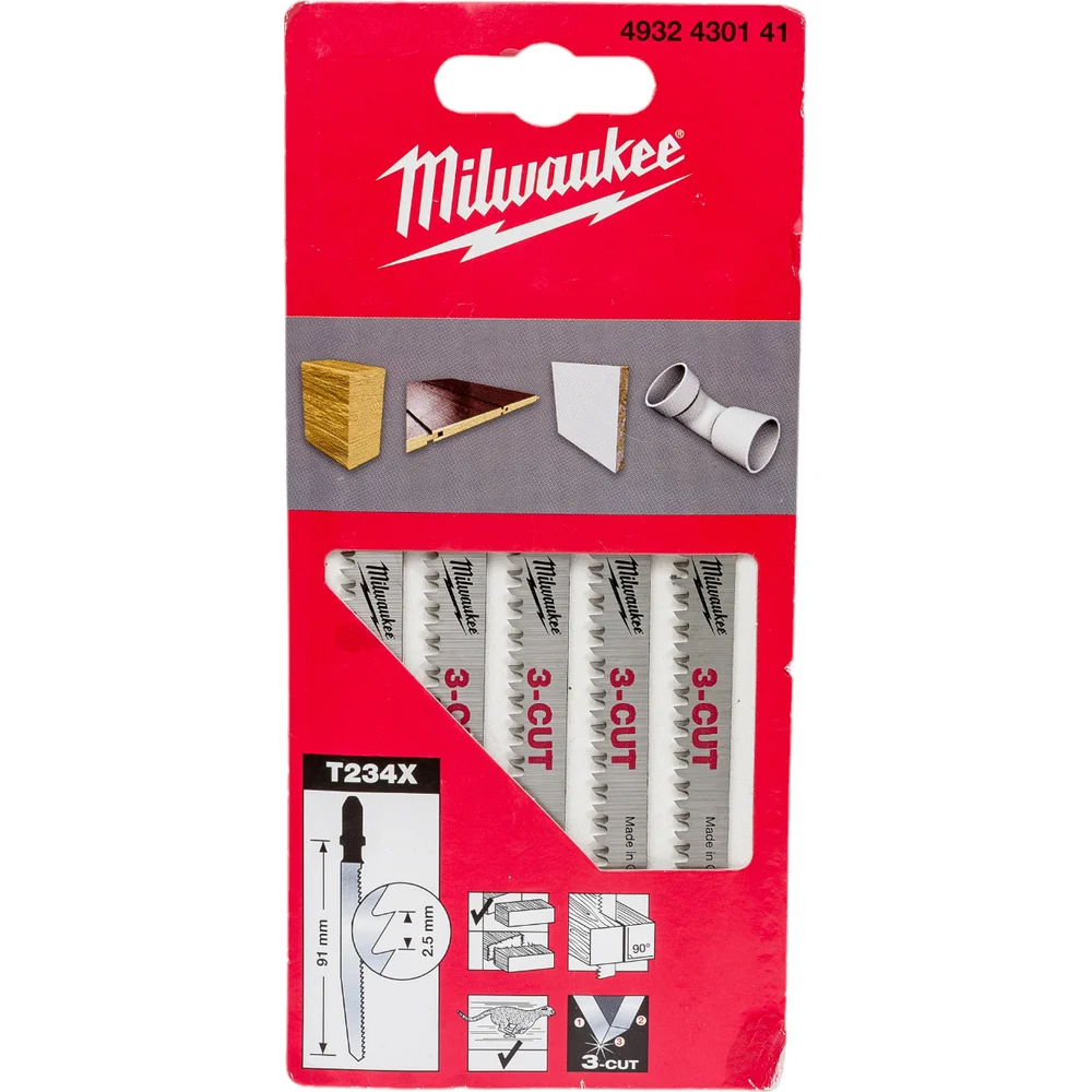 Полотна для лобзика Milwaukee 4932430141
