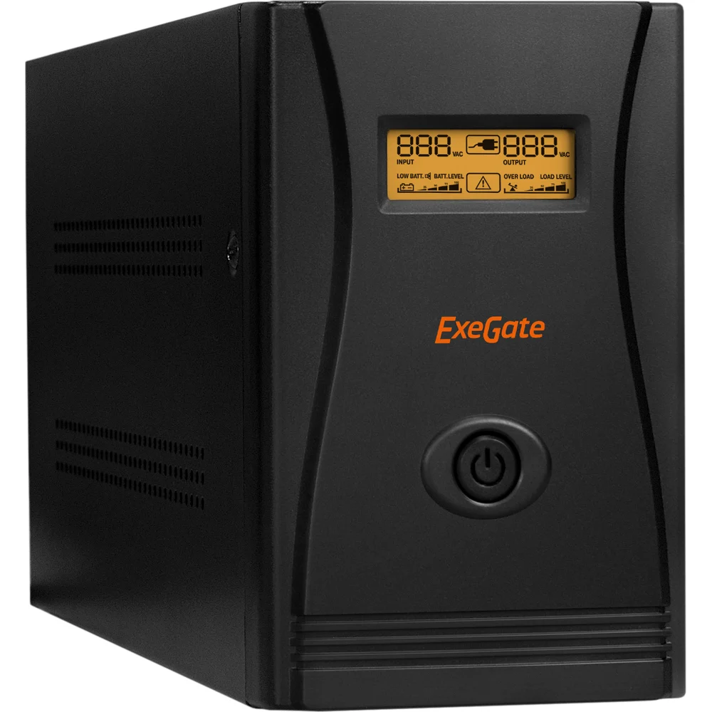 Источник бесперебойного питания ExeGate SpecialPro Smart LLB-2200.LCD.AVR.EURO.RJ.USB 285531