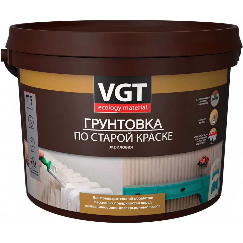 Акриловая грунтовка по старой краске VGT ВД-АК-0301 4782