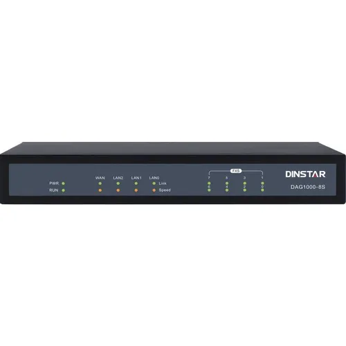 Шлюз IP DINSTAR DAG1000-8S