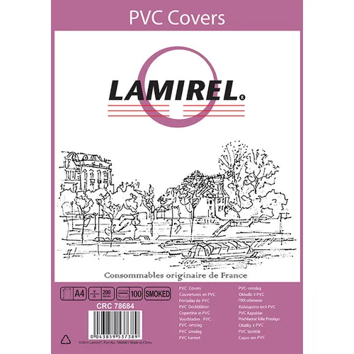 Обложка Fellowes Lamirel LA-7868401, A4, 200мкм, 100