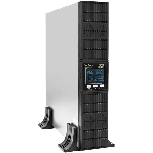 ИБП EXEGATE PowerExpert ULS-575-10kVA.LCD.AVR.T.USB.RS232.SNMP.2U, 10000ВA [ex296960rus]