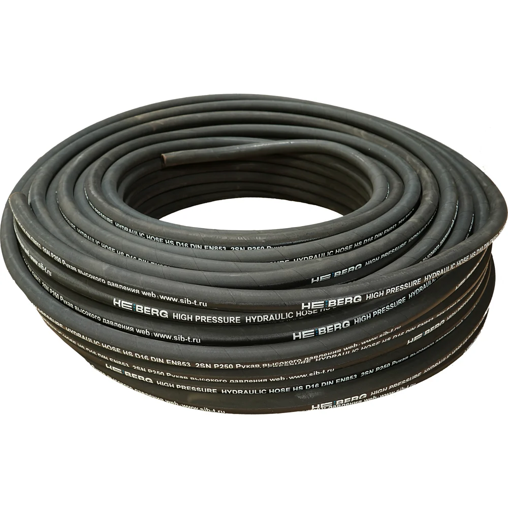 Рукав высокого давления HEIBERG din 12 en853 1sn 1/2" 100 м 0001Н12