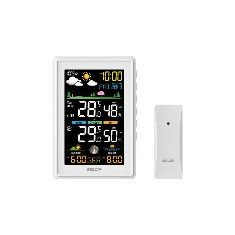 Беспроводная метеостанция BALDR B0360WST2H2PR-V3-WHITE