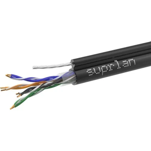 Кабель информационный SUPRLAN Premium, кат.5E, 305м, черный [01-0308-1]