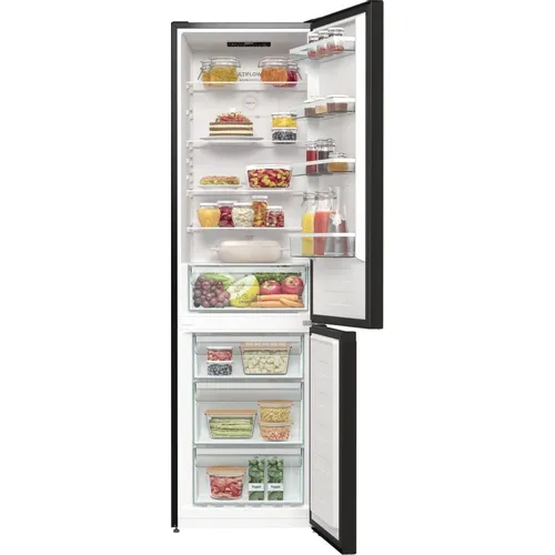 Холодильник двухкамерный Gorenje NRK6202EBXL4 черный