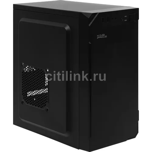 Корпус mATX KINGPRICE KPCC-MN209, Mini-Tower, без БП, черный
