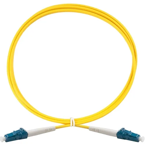 Патч-корд EXEGATE FC-S-9-LC-LC-1M-LSZH 1м, многожильный, желтый