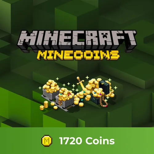 Пополнение игровой валюты Microsoft Minecraft 1720, регион: Россия