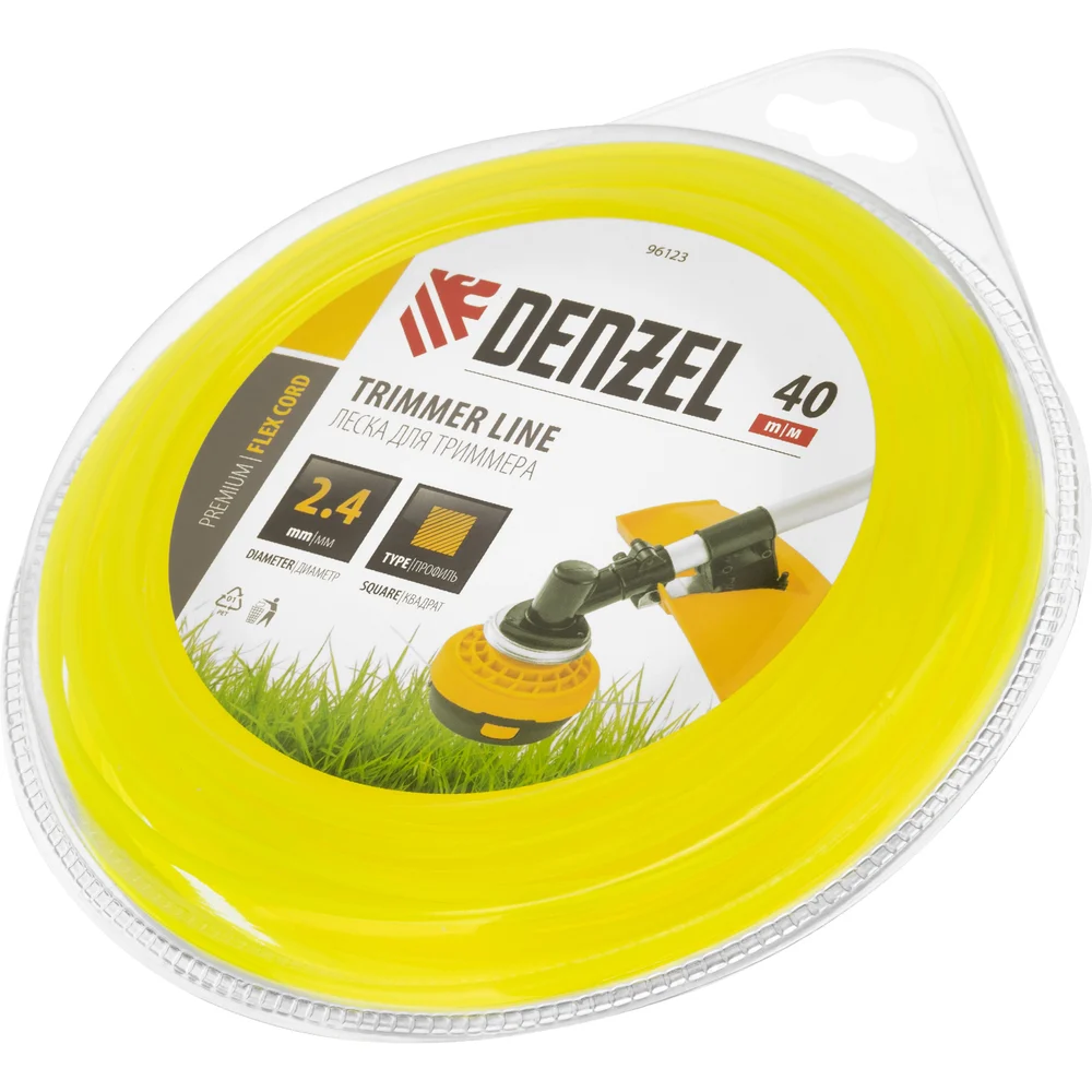 Леска для триммера Denzel FLEX CORD 96123