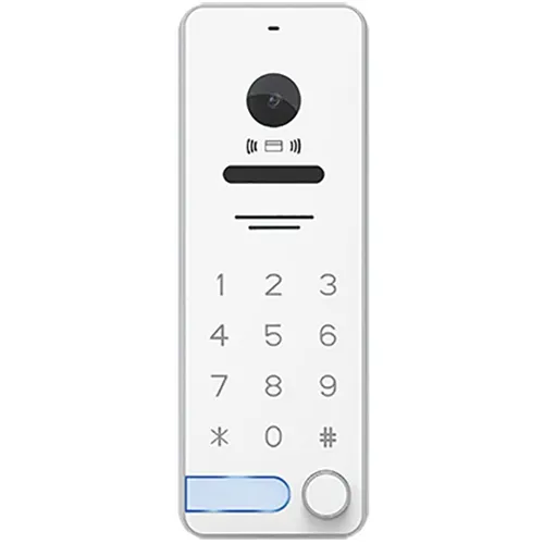 Видеопанель TANTOS iPanel 2 WG EM KBD HD, цветная, накладная, белый