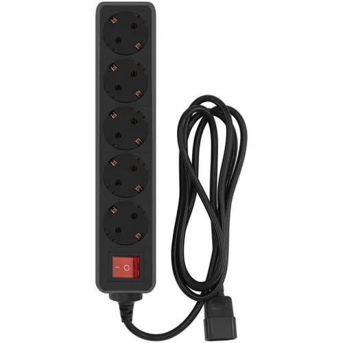 Сетевой фильтр PC PET AP01006-E-B, 1.8м, черный