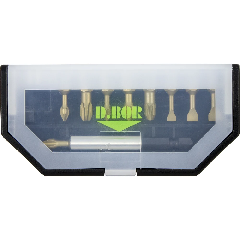 Набор бит D.BOR TiN-half D-SET-10A-1-TIN
