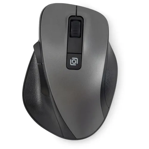Мышь беспроводная Oklick 504MW, радио, оптическая, USB, 1600dpi, черный и серый [2004736]