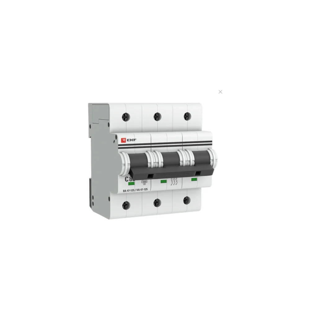 Автоматический выключатель EKF PROxima ВА 47-125 mcb47125-3-80C