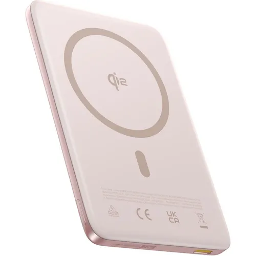 Внешний аккумулятор (Power Bank) BASEUS PicoGo AM41, 10000мAч, розовый [e0027202]
