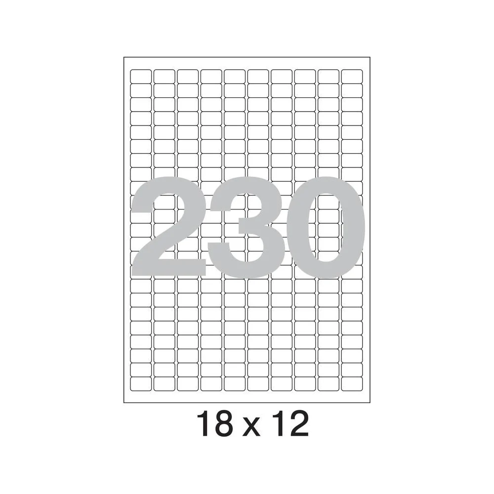 Самоклеящиеся этикетки ProMega label 73582