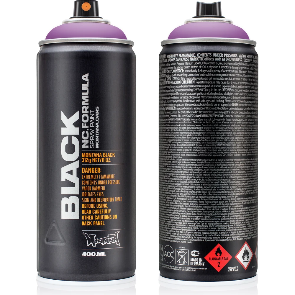 Краска Montana BLACK 4020 BLK