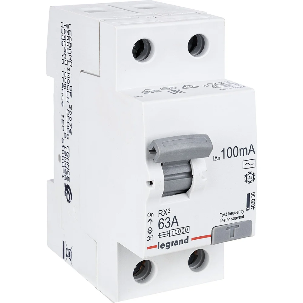 Выключатель дифференциального тока Legrand Rx3 402030