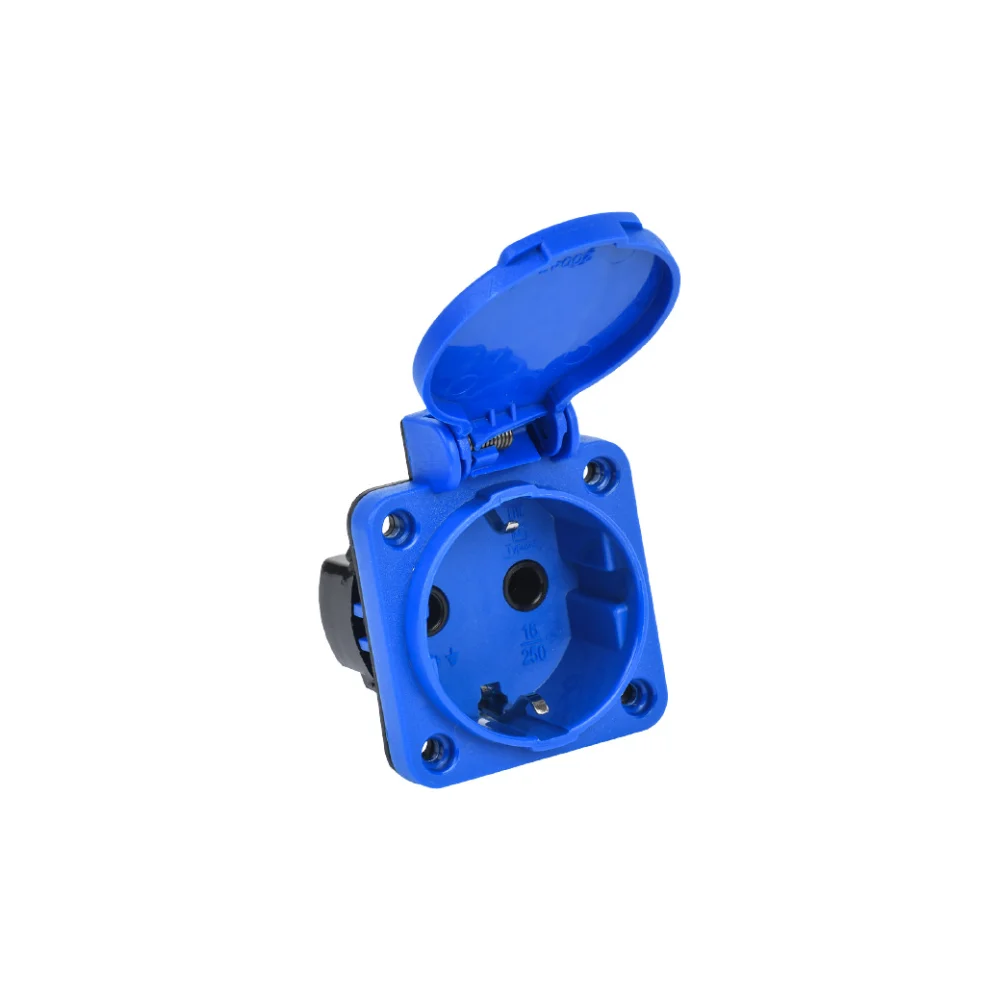 Панельная розетка IEK MAGNUM SCHUKO РП12-3 PSN71-016-3-2-54-K07