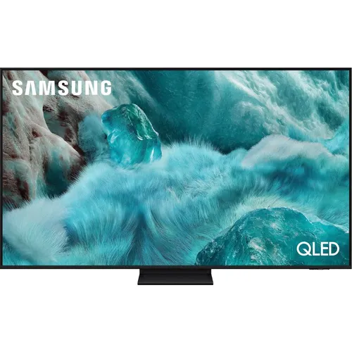 55" Телевизор Samsung QE55Q7F5AUXRU QLED, 4K Ultra HD, СМАРТ ТВ, Tizen OS, черный
