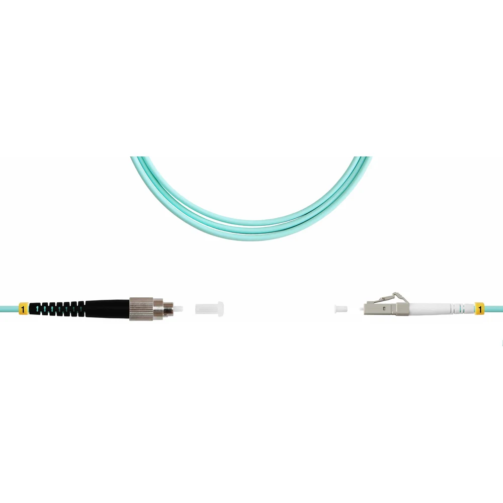 Симплексный оптический патч-корд TopLan PC-TOP-OM3-FC/P-LC/P-1.0
