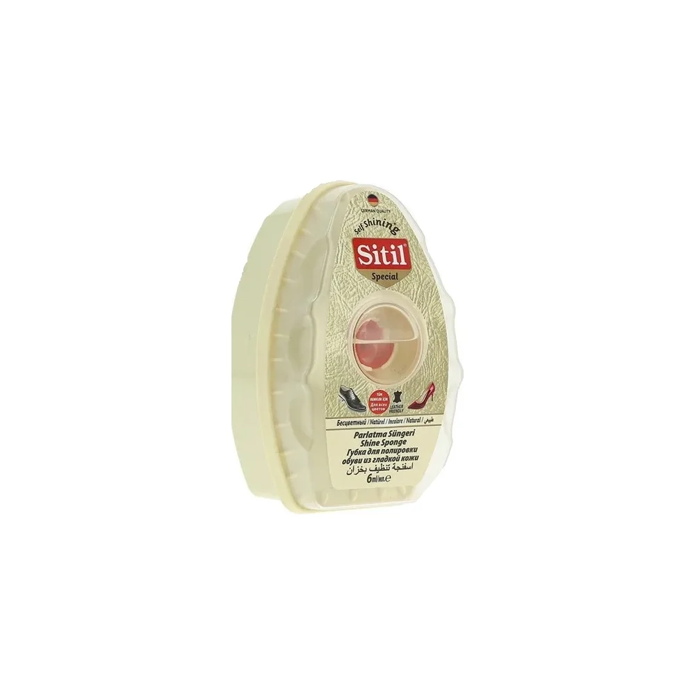 Губка с дозатором для полировки обуви из гладкой кожи Sitil Self Shining 126.00 SDPS