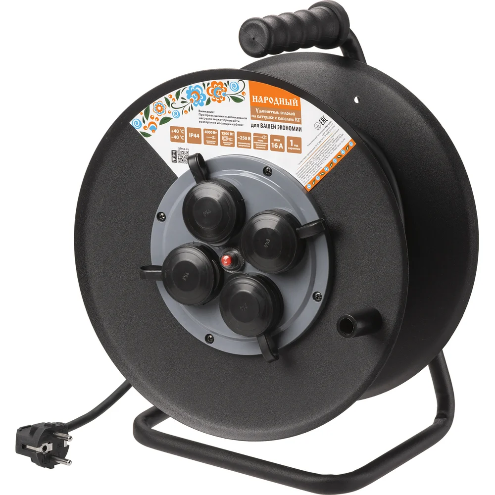Силовой удлинитель TDM ELECTRIC народный SQ1307-0170