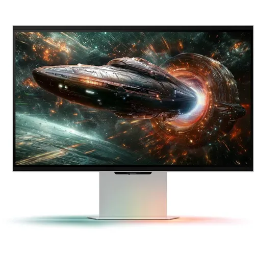 27" Монитор Samsung Odyssey 3D LS27FG900XIXCI, 3840x2160, IPS, 165Гц, 2хHDMI, 1хDP, серебристый