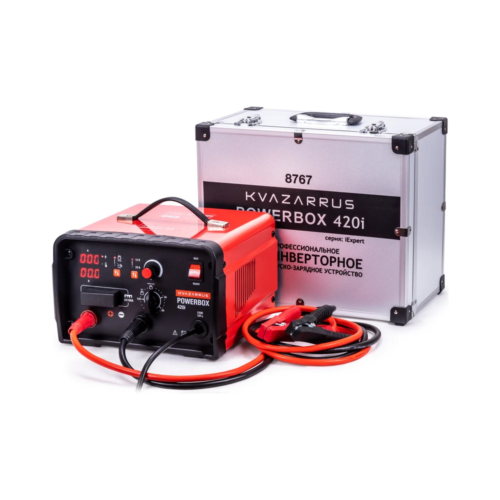 Инверторное пуско-зарядное устройство KVAZARRUS powerbox 420i 8767