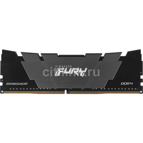 Оперативная память Kingston Fury Renegade Black KF432C16RB2/32 DDR4 - 1x 32ГБ 3200МГц, DIMM, Ret