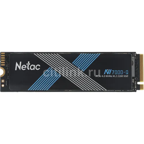 SSD накопитель NETAC NV7000Q 4ТБ, M.2 2280, PCIe 4.0 x4, NVMe, M.2 [nt01nv7000q-4t0-e4x]