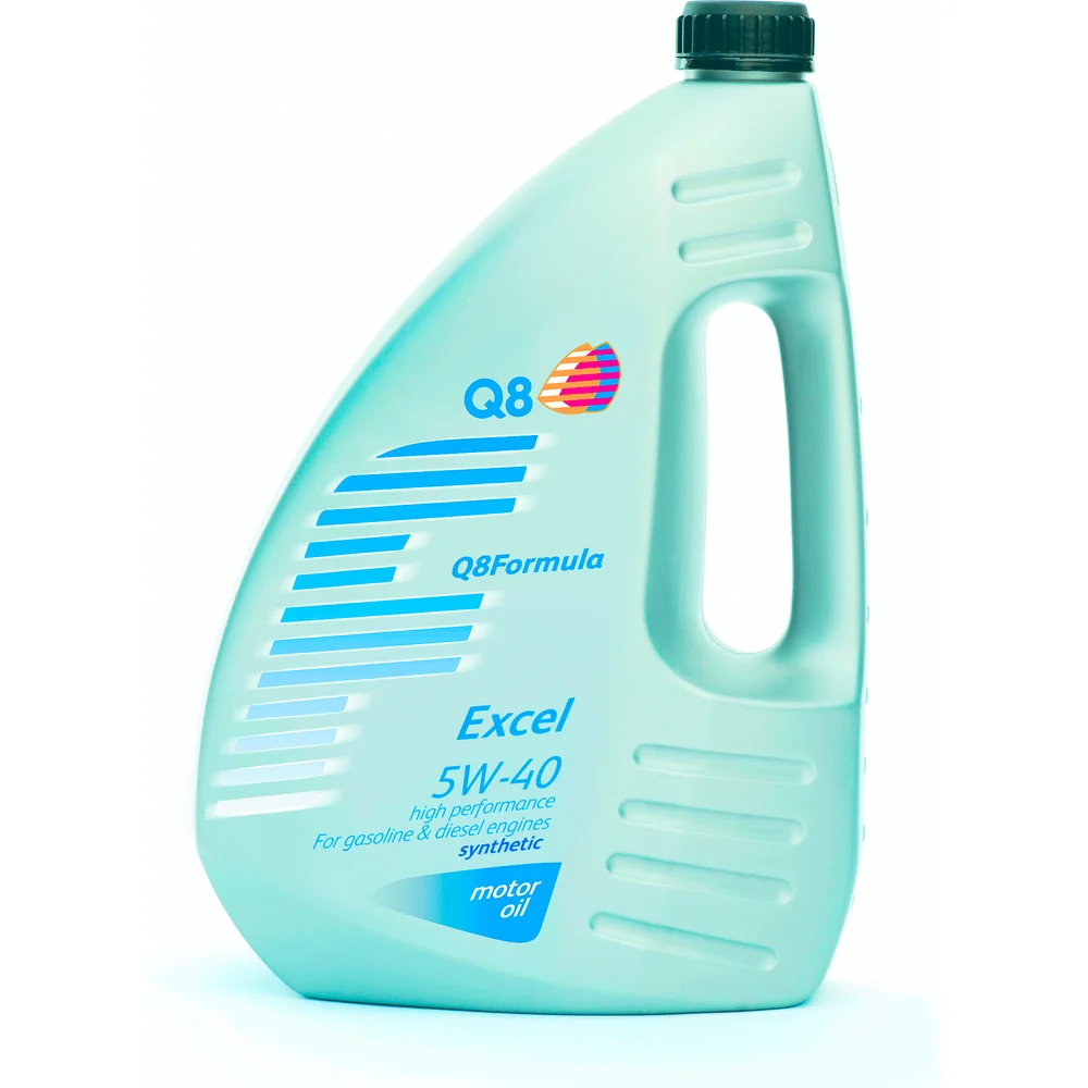 Синтетическое моторное масло Q8 Oils Formula EXCEL 5W-40 101107201654