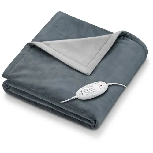 Электрическое одеяло Beurer HD75 Dark Grey, для тела, 100Вт