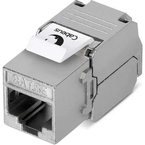 Модуль Cabeus (KJ-RJ45-CAT.5E-SH-180-TOOLLESS) информ. Keystone RJ45 кат.5E бронз.