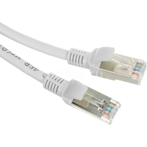 Патч-корд NTSS NTSS-PC-FTP-RJ45-5e-0.5-LSZH-GY, вилка RJ-45, вилка RJ-45, кат.5E, LSZH, 0.5м, серый