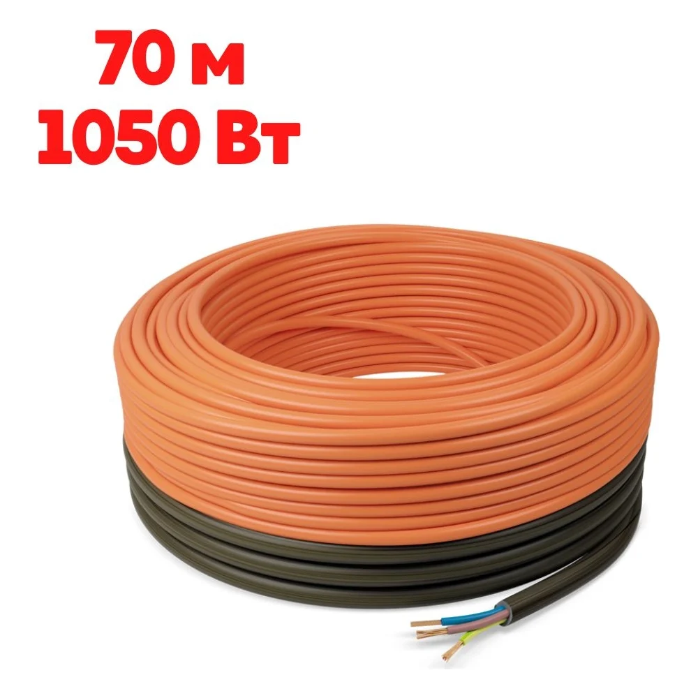 Теплый пол ТеплоСофт Профи 70м-1050/1