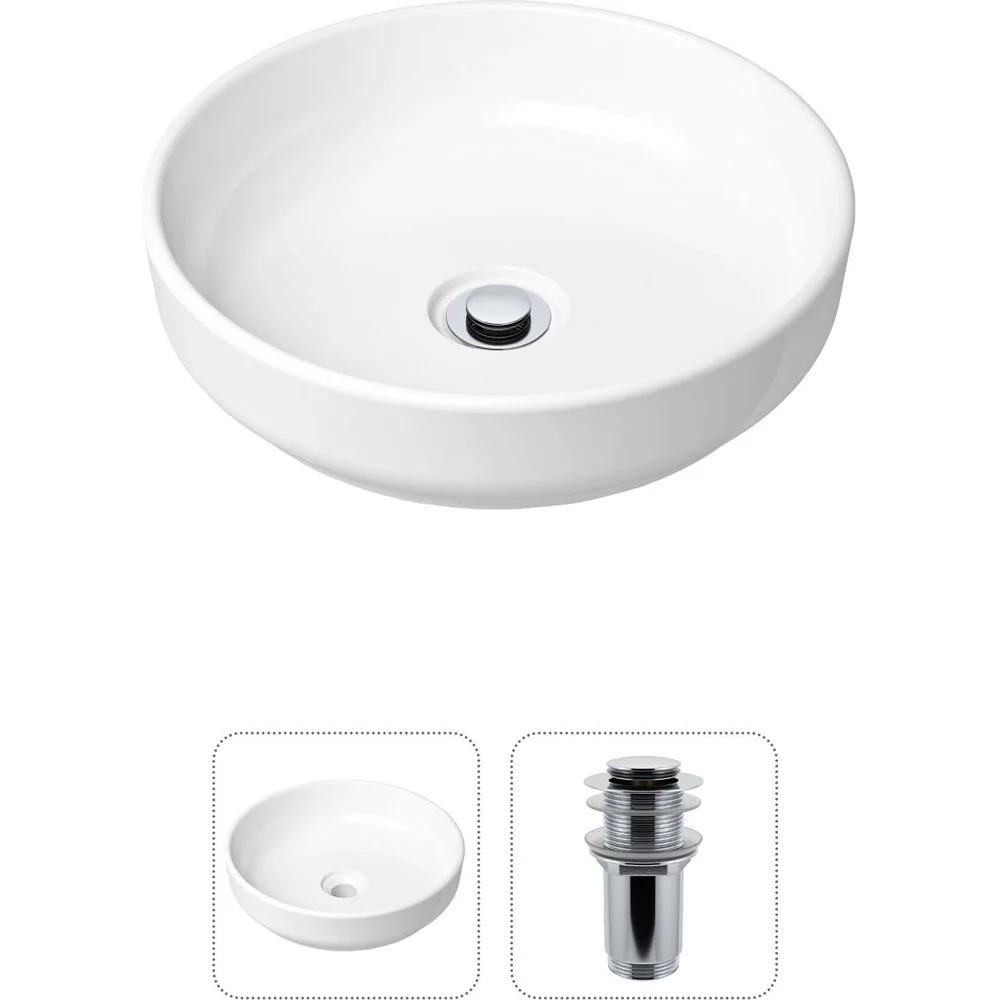 Накладная раковина для ванной Lavinia Boho Bathroom Sink Slim 21520818