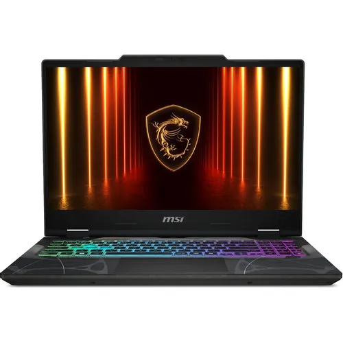 Ноутбук игровой MSI Cyborg 15 B2RWFKG-071US, 15.6", 2025, IPS, Intel Core 7 240H 2.5ГГц, 10-ядерный, 16ГБ DDR5, 512ГБ SSD, NVIDIA GeForce RTX 5060 для ноутбуков - 8 ГБ, Windows 11 Home, черный [9s7-15q342-256]