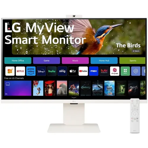 31.5" Монитор LG MyView 32SR85U-W, 3840x2160, IPS, 2хHDMI, белый [32sr85u-w.aruz]
