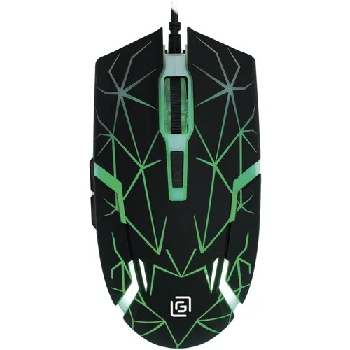Мышь проводная Oklick 701G, игровая, оптическая, USB, 3600dpi, черный [1884623]