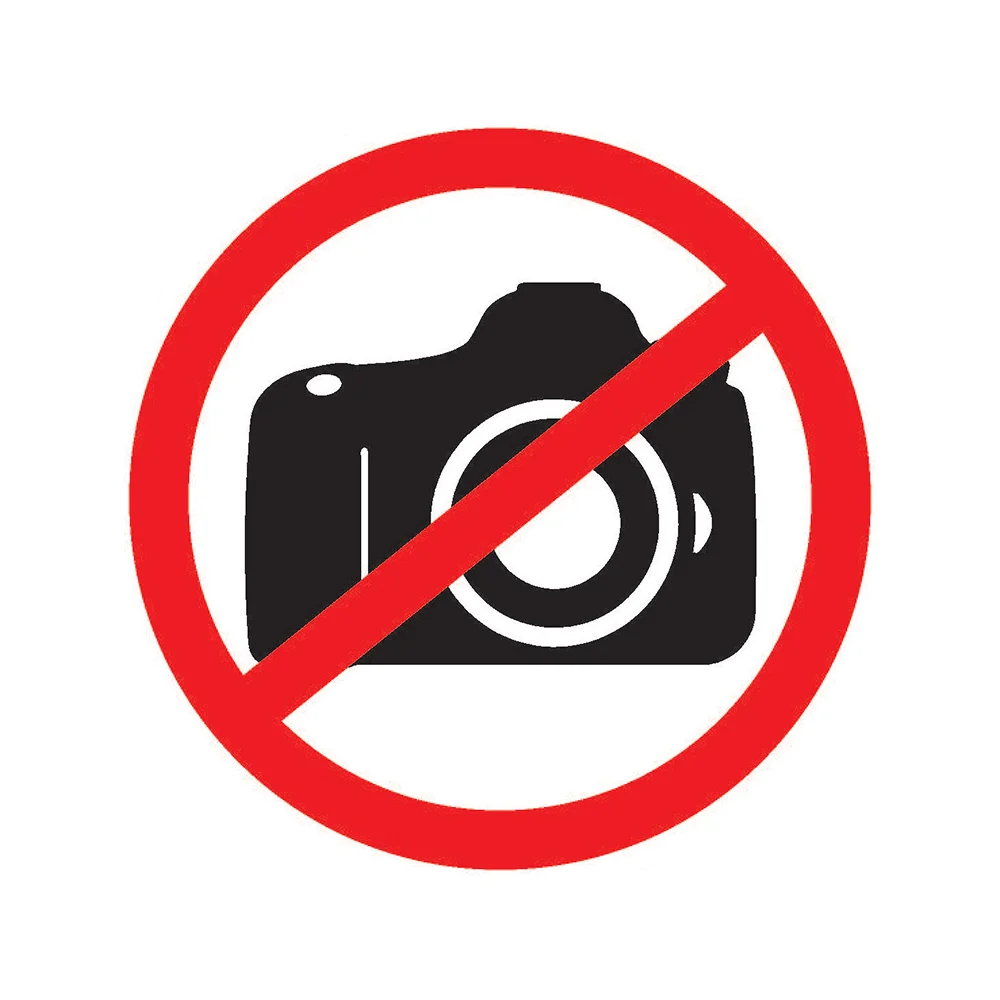 Запрещающая наклейка REXANT Фотосъемка запрещена 56-0043