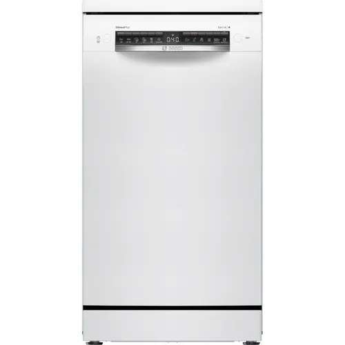 Посудомоечная машина Bosch SPS4EMW17E, узкая, напольная, 45см, загрузка 10 комплектов, белая