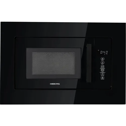 Встраиваемая микроволновая печь HIBERG i-VM 6502 B, 20л, 800Вт, черный