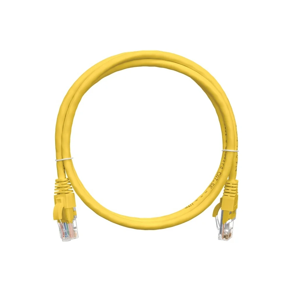 Коммутационный шнур U/UTP NIKOMAX NMC-PC4UD55B-003-YL