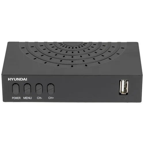 Ресивер DVB-T2 Hyundai H-DVB440, черный